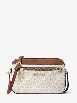 Jet Set Large Logo Crossbody Bag