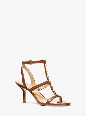 Nara Studded Leather Sandal