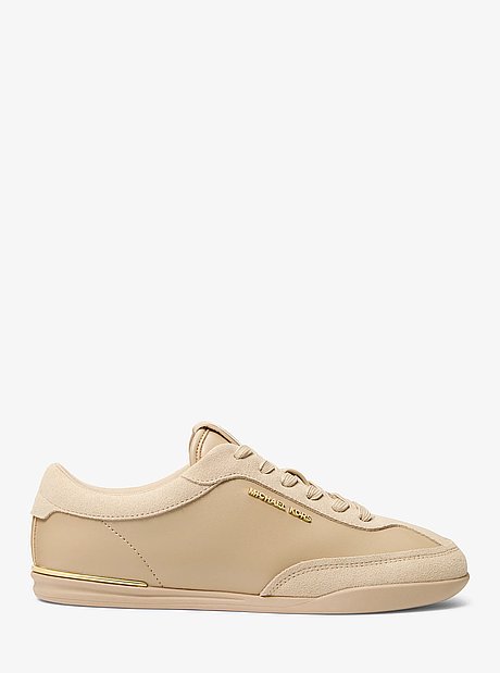 Nolan Leather and Suede Trainer