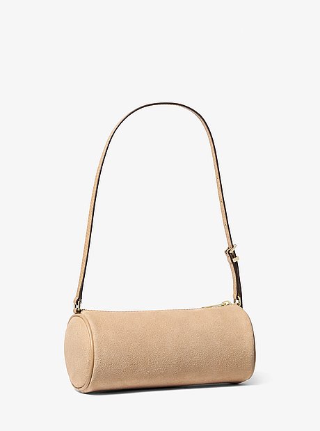Bolso pochette Ashton peque&ntilde;o de forma cil&iacute;ndrica