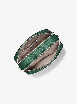 Bryant Medium Pebbled Leather Camera Crossbody Bag