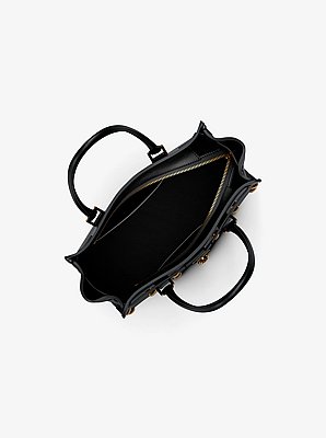 Hamilton Moderne Small Studded Leather Satchel