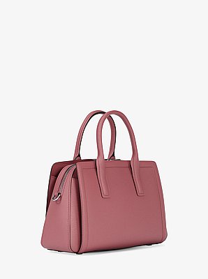 Laila Medium Leather Satchel