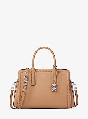Laila Medium Leather Satchel image number 0
