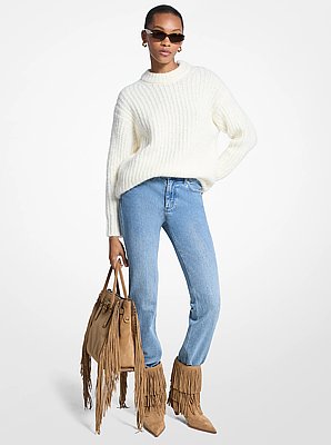 Textured Knit Sweater