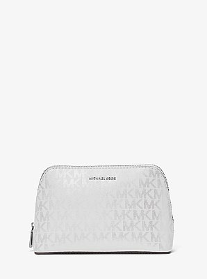 Jet Set Small Metallic Signature Logo Travel Kit