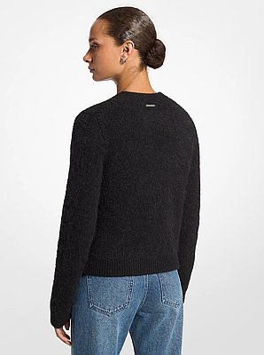 Brushed Alpaca Blend Sweater