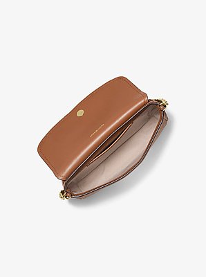 Petit sac &agrave; bandouli&egrave;re Nolita en cuir grain&eacute;