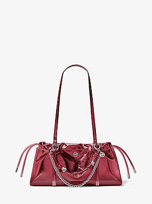 Bolso de hombro Matilda peque&ntilde;o con cord&oacute;n