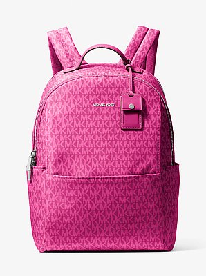 Sable Large Printed Signature Logo Backpack