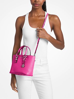 Quinn Small Pebbled Leather Convertible Crossbody Bag