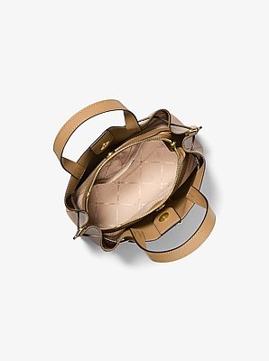 Henkeltasche Emilia Small aus gekrispeltem Leder