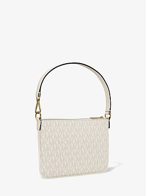 Jet Set Small Signature Logo Convertible Wristlet