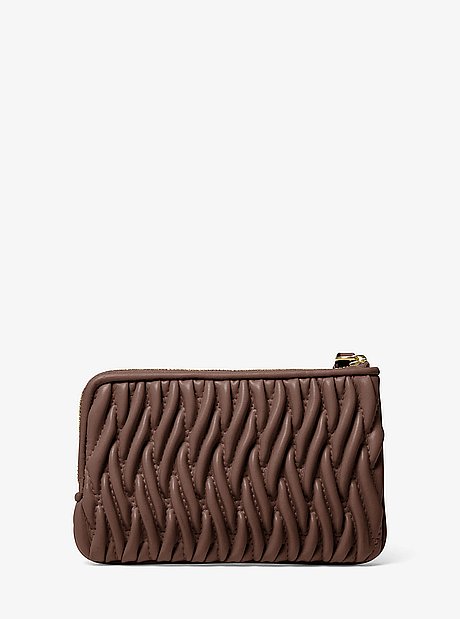 Bolso de pulsera Jet Set Travel peque&ntilde;o con matelass&eacute;