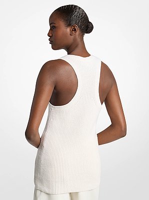 Cashmere and Linen Tank Top