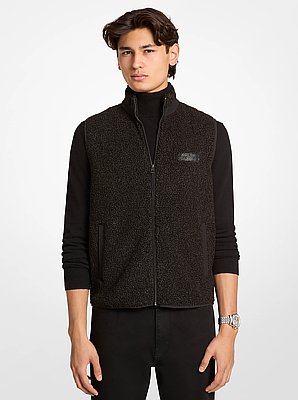 Gilet en sherpa &agrave; fermeture &eacute;clair