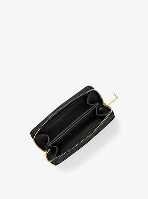 Cartera peque&ntilde;a de piel granulada