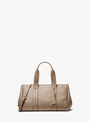 Bolso satchel Romee peque&ntilde;o de piel granulada