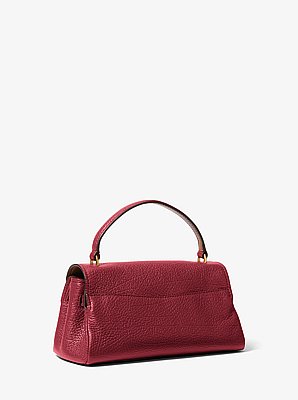 Hamilton Moderne Extra-Small Textured Leather Slouchy Crossbody Bag