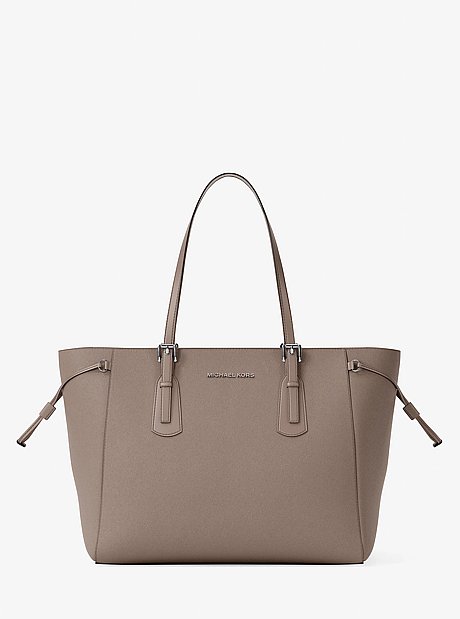 Voyager Large Saffiano Leather Tote Bag