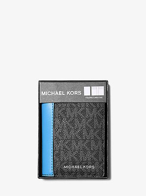 Hudson Signature Logo Folio Card Case