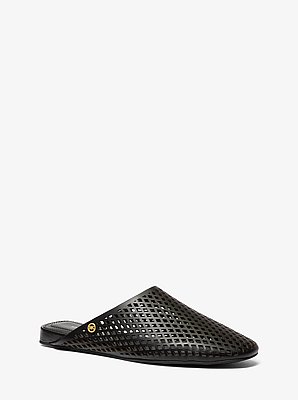 Cady Perforated Leather Mule