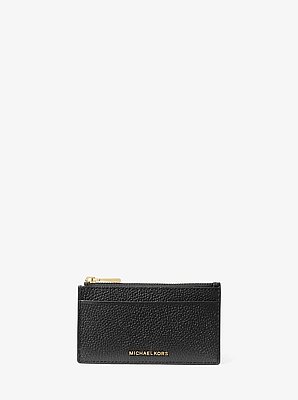 Jet Set Small Pebbled Leather Card Case