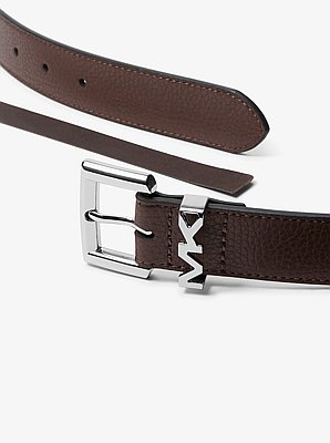 Pebbled Leather Belt