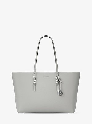 Quinn Large Pebbled Leather Tote Bag