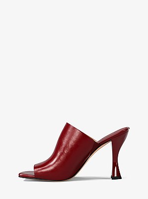 Mule Haisley en cuir
