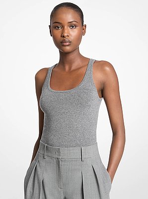 Stretch Cashmere Bodysuit