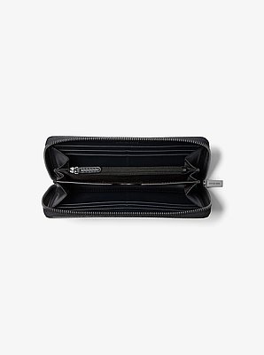 Edison Leather Zip-Around Wallet
