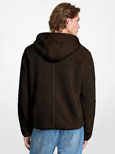 Sherpa Zip-Up Hoodie