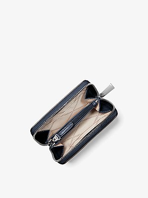Jet Set Small Pebbled Leather Wallet