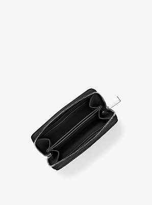 Cartera peque&ntilde;a de piel granulada