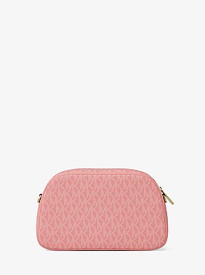 Jet Set Small Signature Logo Camera Crossbody Bag