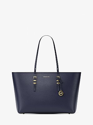 Quinn Large Pebbled Leather Tote Bag