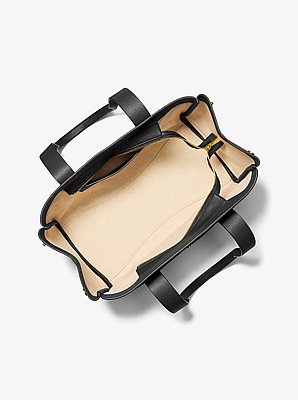 Romee Large Pebbled Leather Tote Bag