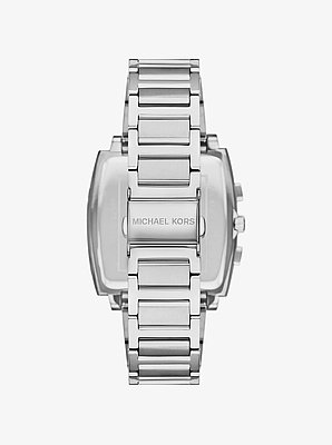 Oversized Rhys Silver-Tone Watch