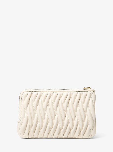 Jet Set Travel Small Matelass&eacute; Wristlet