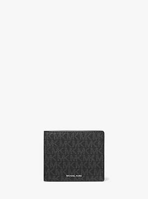 Cooper Logo Billfold Wallet With Coin Pouch