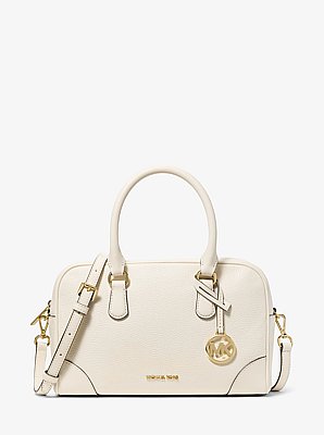 Thompson Pebbled Leather Satchel