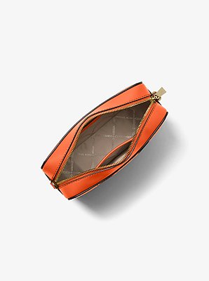 Bandolera Jet Set mediana de piel tejida