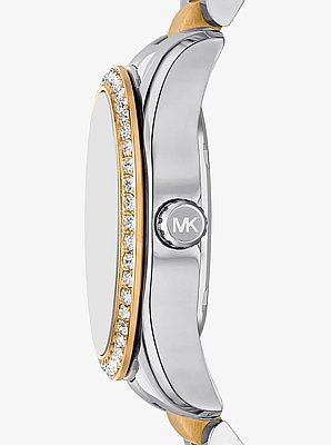 Lexington Pav&eacute; Two-Tone Watch