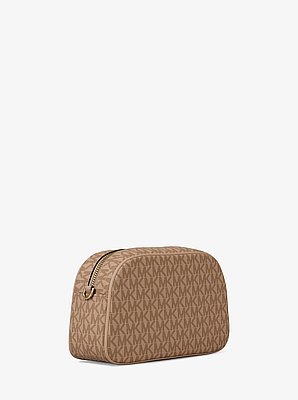 Jet Set Small Signature Logo Camera Crossbody Bag