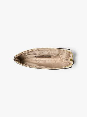 Jet Set Travel Small Signature Logo Wristlet
