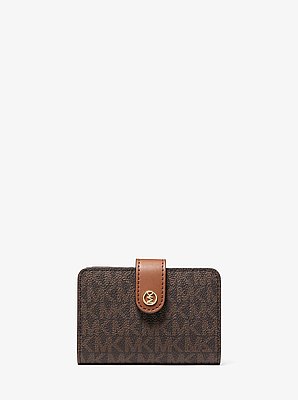 Jet Set Travel Small Signature Logo Billfold Wallet