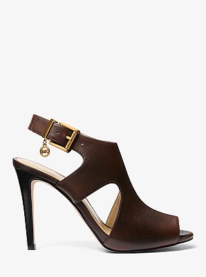 Harper Burnished Leather Sandal