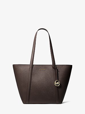 Pratt Large Saffiano Leather Tote Bag
