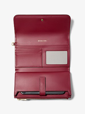 Bolso de pulsera Jet Set mediano convertible con logotipo exclusivo